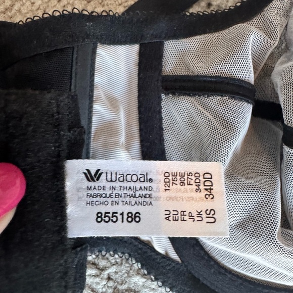 Wacoal womens Retro Chic Full Figure Seamed Unlined Underwire Bra 855186 - Picture 6 of 9